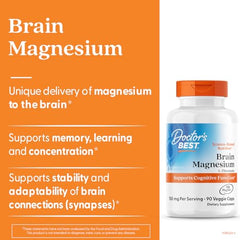 Pouring Doctors Best Brain Magnesium L-Threonate demonstrates daily supplementation routine.