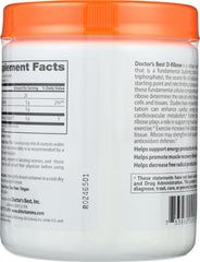 Doctor's Best D-Ribose scoop for convenient twice-daily energy support