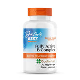 Doctor's Best Fully Active B Complex bottle front for energy support.