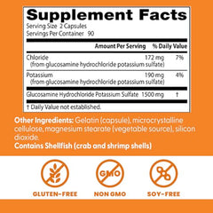 Capsules in a bottle ready for daily supplementation for mobility.