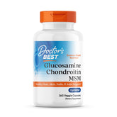 Doctor's Best Glucosamine Chondroitin MSM capsules bottle for joint support