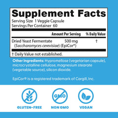 Doctor's Best label view showing non-GMO and gluten-free claims