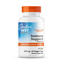 Doctor's Best Immune Support Postbiotic bottle front for easy daily immune support