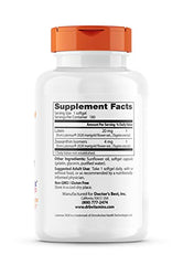 Doctor's Best Lutein label closeup emphasizes Lutemax 2020 and 20 mg