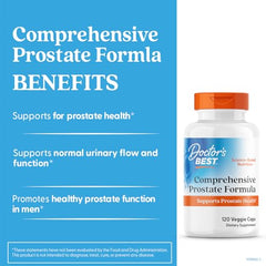 Doctor's Best Prostate Formula with African Pygeum Bark for urinary comfort