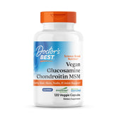Doctor's BEST vegan GCMSM bottle shows a joint-supporting vegan formula.