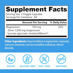 Doctor's Best capsule jar showcasing vegan, gluten-free, soy-free ingredients.