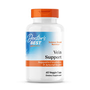 Doctor's Best Vein Support bottle front for easy recognition and ongoing circulation support.