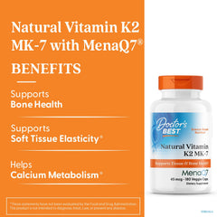 Close-up of Doctors Best capsules emphasizing easy-to-swallow texture for daily use.