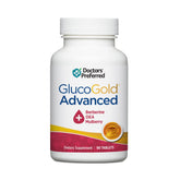 Doctors' Preferred Berberine GlucoGold advanced bottle for daily vitality
