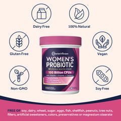 Doctor's Recipes Probiotics capsules outside blister pack for daily use.
