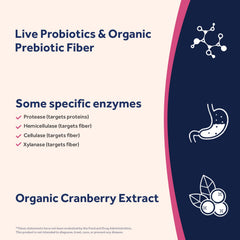 Doctor's Recipes Probiotics packaging demonstrates travel-friendly shelf-stable design.