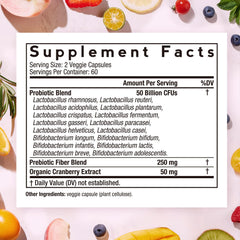 Doctor's Recipes Women's Probiotic capsules for easy daily use