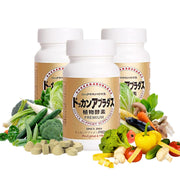 DOKKANABURADAS 46-vegetables enzyme bottle supports digestion and nutrient absorption during meals