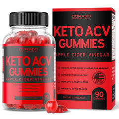 DORADO NUTRITION Keto ACV Gummies bottle supports daily metabolism.