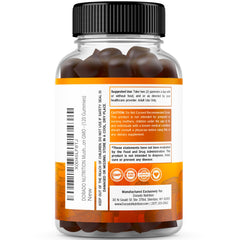 Dorado Nutrition gummies 10-in-1 blend label detail highlighting mushroom variety.