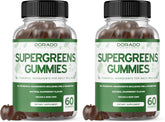 Dorado Nutrition Supergreens Gummies bottle front for easy daily greens convenience.