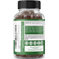 Dorado Nutrition Supergreens gummies ingredients blend featuring beetroot spirulina chlorella.