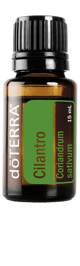 doTERRA Cilantro essential oil bottle ready for cooking and flavor enhancement.