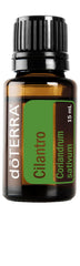 doTERRA Cilantro essential oil bottle ready for cooking and flavor enhancement.