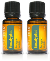 doTERRA Eucalyptus Radiata 15ml bottle supports clear breathing and air freshness