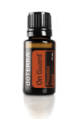 doTERRA On Guard bottle front view showing citrus-spice blend and label