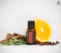 doTERRA On Guard ingredients close-up highlighting citrus and spice notes