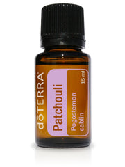 doTERRA Patchouli fragrance image highlighting aroma and mood balancing use.