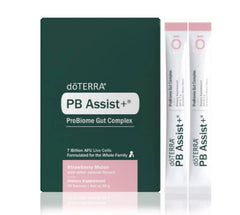 doTERRA PB Assist+ ProBiome strawberry-melon sachets support daily gut health