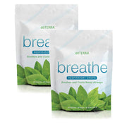 doTERRA Breathe drops bottle close-up promoting clear airways