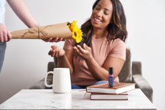 doTERRA Clary Calm box and bottle showcase gift-ready self-care packaging.