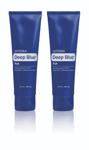 doTERRA Deep Blue Rub 4oz tube ready for massage and relief