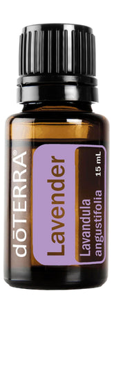 doTERRA Lavender essential oil bottle with 15 ml for calming routines