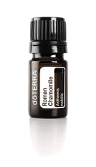 doTERRA Roman Chamomile essential oil bottle—calming aroma for skin, mind and body