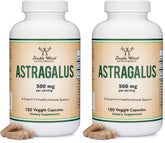 Double Wood Astragalus bottle with 500mg capsules for immune support