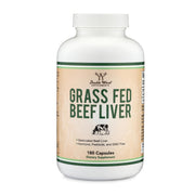Double Wood Beef Liver Capsules bottle-front for daily wellness on the go.