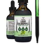 Double Wood Chlorophyll Drops bottle on a clean surface, ideal for daily wellness.