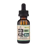Double Wood D3 K2 drops bottle for daily vitamin support