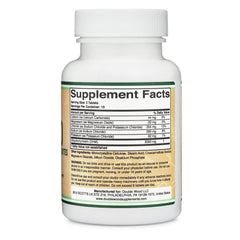 Double Wood DHM1000 tablets close-up label shows 1,000 mg potency for daily use