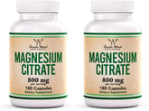 Double Wood Magnesium Citrate bottle for easy daily supplementation