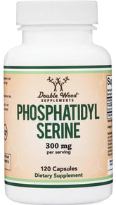 Double Wood PhosphatidylSerine bottle for daily cognitive support
