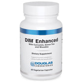 Douglas Laboratories DIM Enhanced bottle front showing label and hormone support potential