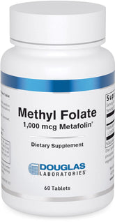 Douglas Laboratories Methyl Folate 1000mcg bottle front for daily folate support