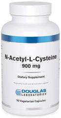 Douglas Laboratories NAC bottle front showing 900 mg capsules for antioxidant support