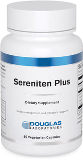 Douglas Laboratories Sereniten Plus bottle with capsules for stress support and sleep management