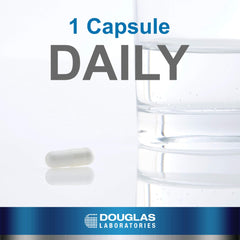 Douglas Laboratories Choline Bitartrate capsules offer convenient daily intake for cognitive health goals.