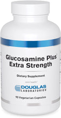 Douglas Laboratories Glucosamine Plus Extra Strength bottle front for joint support.