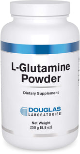 Douglas Laboratories L-Glutamine powder bottle for GI support.