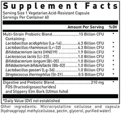 Douglas Laboratories Multi-Probiotic 15 Billion capsules easy to swallow for gut balance