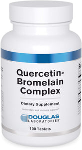 Douglas Laboratories Quercetin Bromelain Complex bottle front for antioxidant support